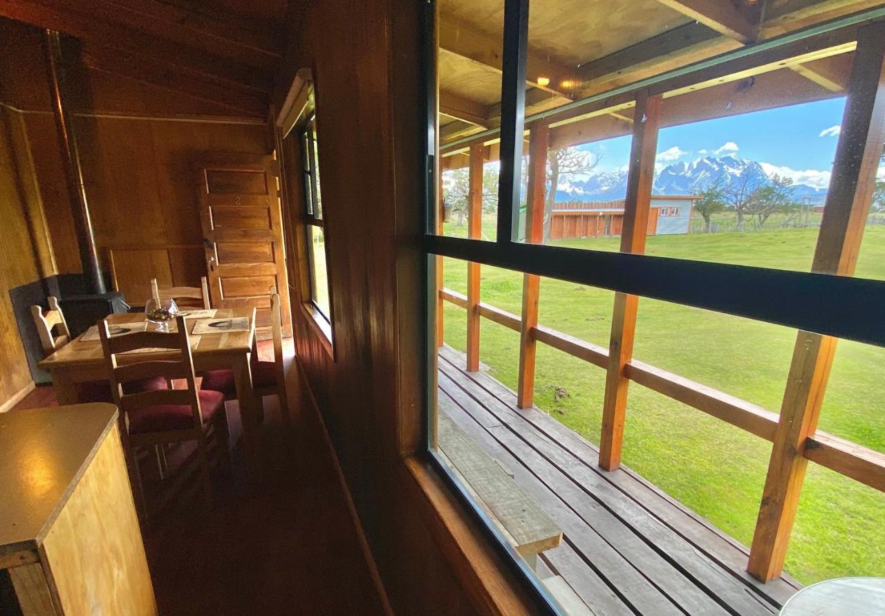 Cabanas Vista Al Paine Torres del Paine Nemzeti Park Kültér fotó