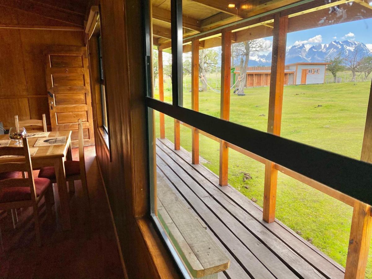 Cabanas Vista Al Paine Torres del Paine Nemzeti Park Kültér fotó